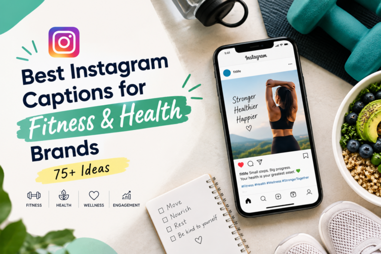 Best Instagram Captions for Fitness & Health Brands