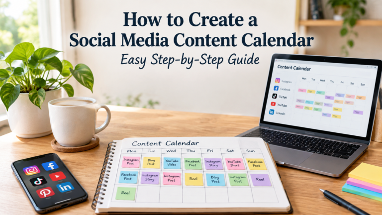 How to Create a Social Media Content Calendar Easy Step-by-Step Guide
